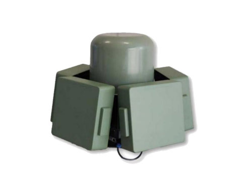 Vehicle-mounted drone jamming device